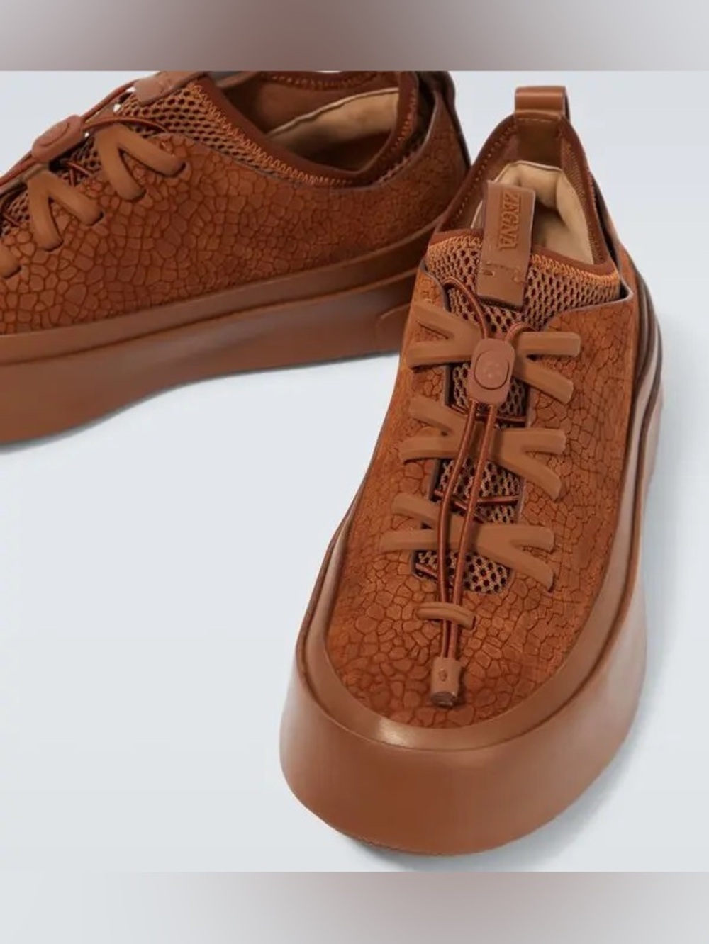 Zegna x Mr Bailey edition triple stitch sneakers